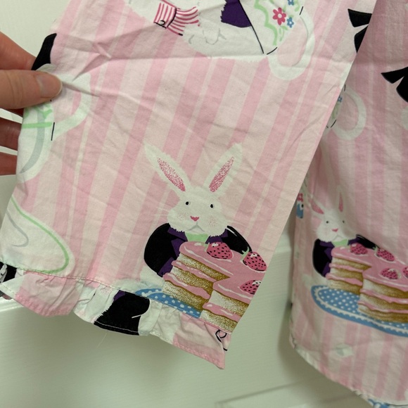 Nick & Nora Bunny Pajama Top - Picture 6 of 11